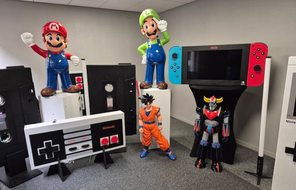 décoration retro gaming année 90