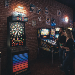 location jeu de fléchette électronique cyberdine