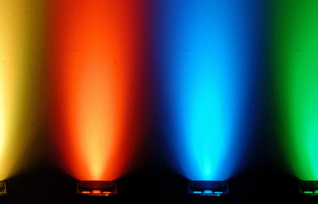 projecteurs sur batterie