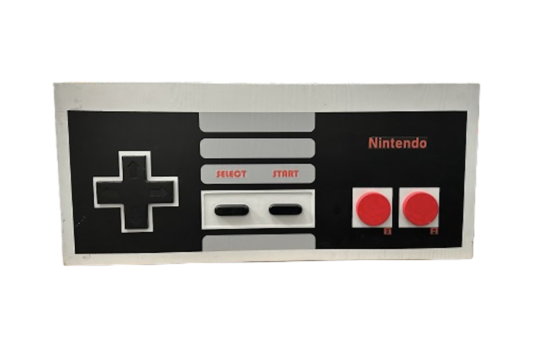 Manette NES Géante Rétro
